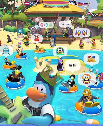 Disney. Club penguin island