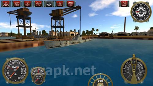 Silent depth: Submarine sim