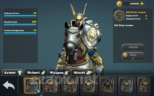 Mount and spear: Heroic knights