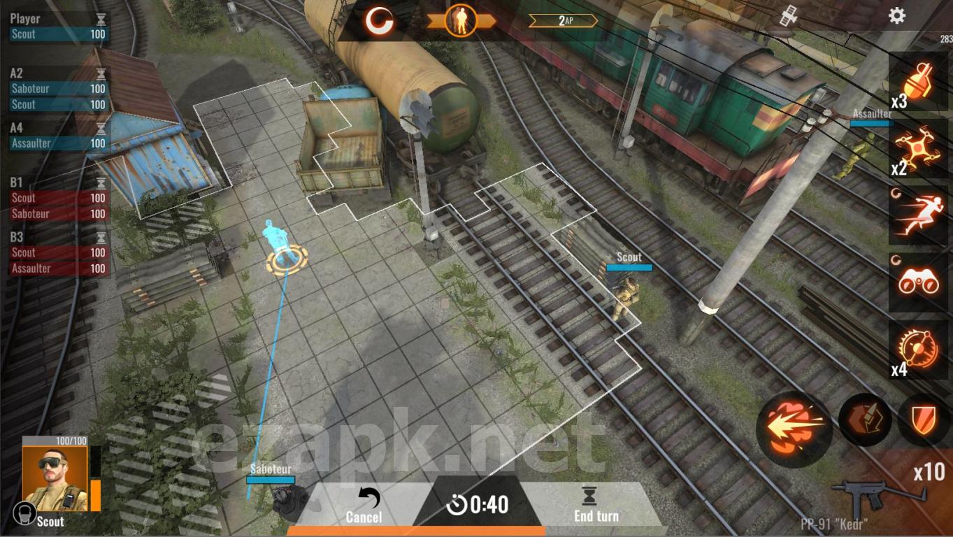 PROJECT Anomaly: online tactics 2vs2