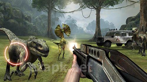 Dino VR shooter: Dinosaur hunter jurassic island