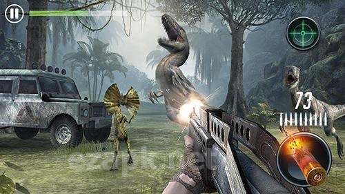Jurassic missions: Free offline shooting games