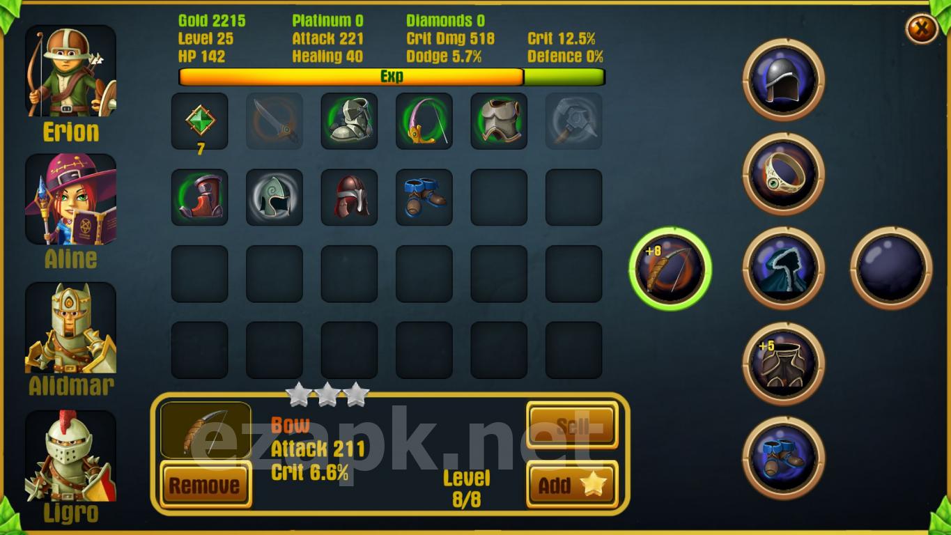 Kings Hero 2: Turn Based RPG