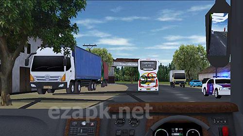 Mobile bus simulator