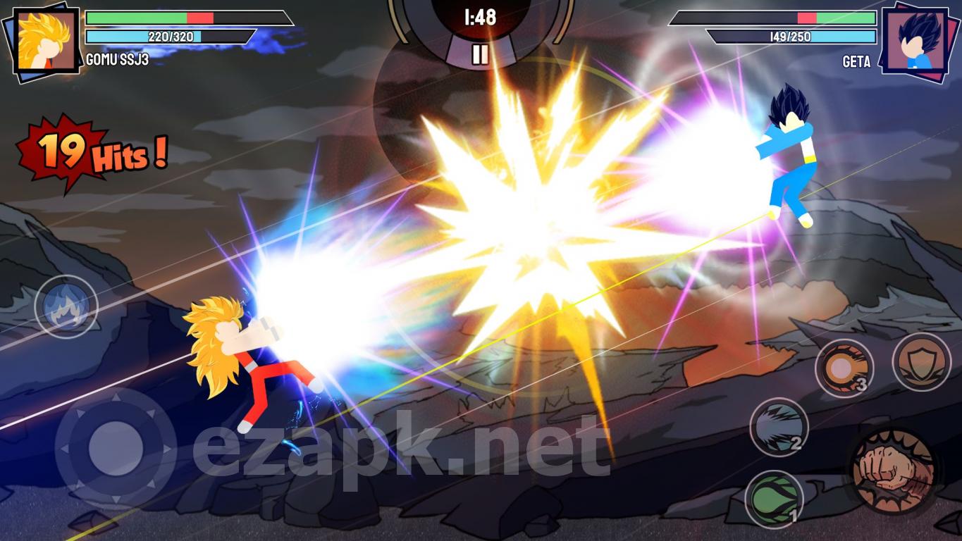 Stickman Warriors - Super Dragon Shadow Fight
