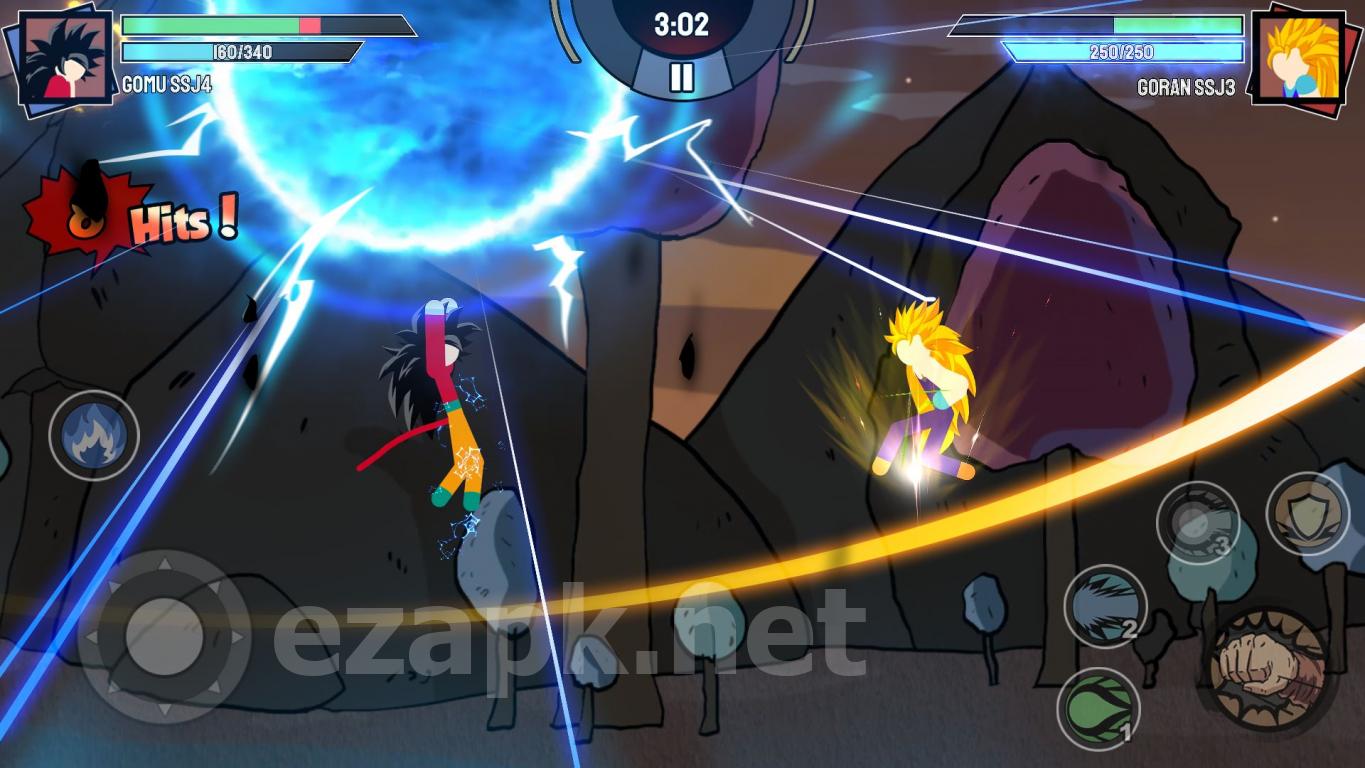Stickman Warriors - Super Dragon Shadow Fight