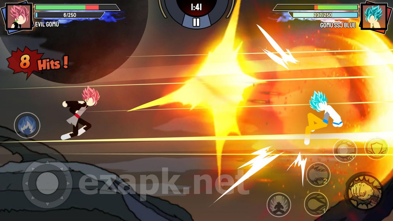 Stickman Warriors - Super Dragon Shadow Fight