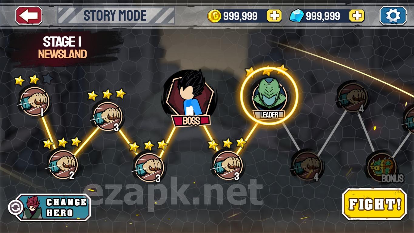 Stickman Warriors - Super Dragon Shadow Fight