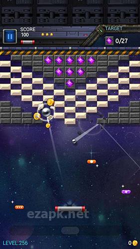 Brick breaker star: Space king