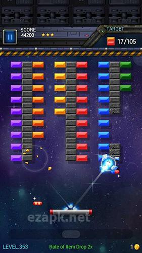 Brick breaker star: Space king