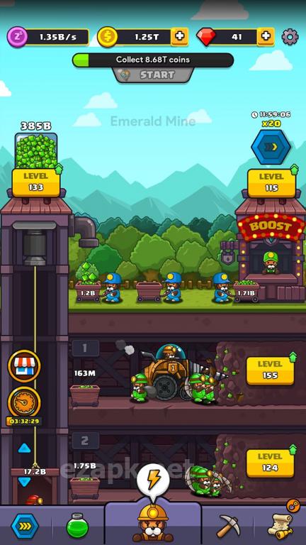 Popo's Mine - Idle Tycoon Game