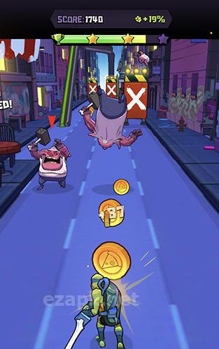Rise of the TMNT: Ninja run