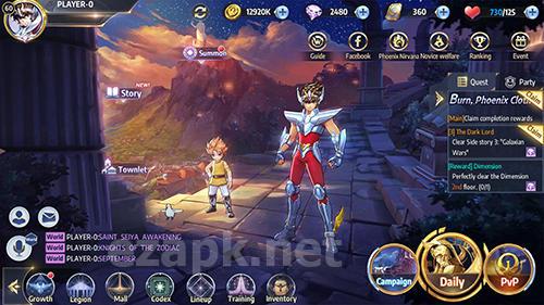 Saint Seiya awakening: Knights of the zodiac