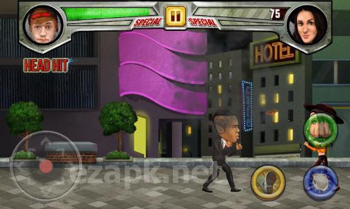 Celebrity: Street fight