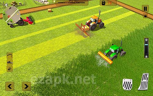 Real tractor farming sim 2017