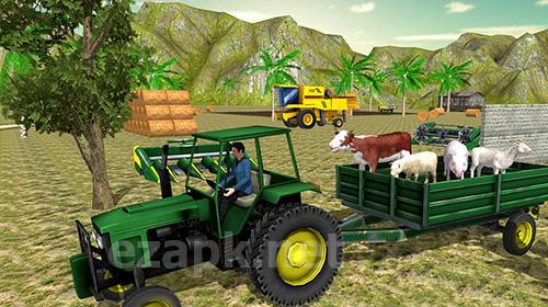 Farm tractor simulator 18