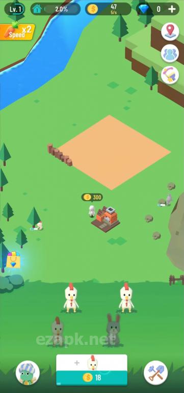Idle Island: Build and Survive