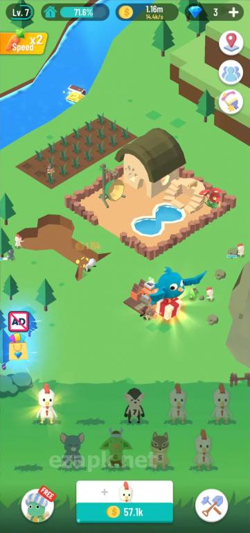 Idle Island: Build and Survive
