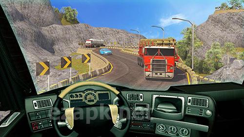Offroad 18 wheeler truck driving