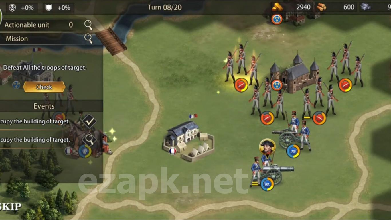 Grand War: Napoleon, War & Strategy Games