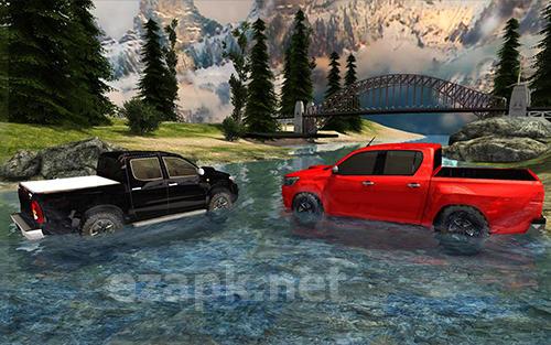 Hilux offroad hill climb truck