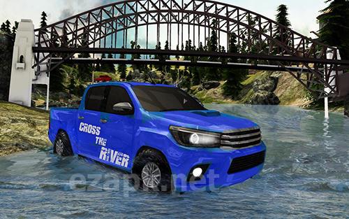 Hilux offroad hill climb truck