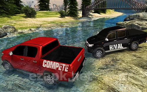 Hilux offroad hill climb truck