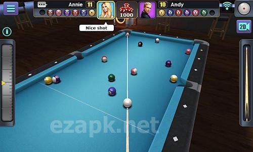 3D pool ball
