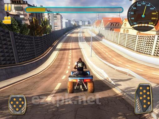 ATV quad bike racing mania