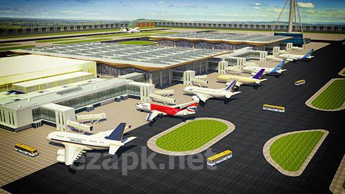 Flight simulator 3D: Airplane pilot
