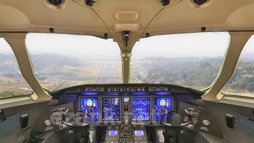 Flight simulator 3D: Airplane pilot