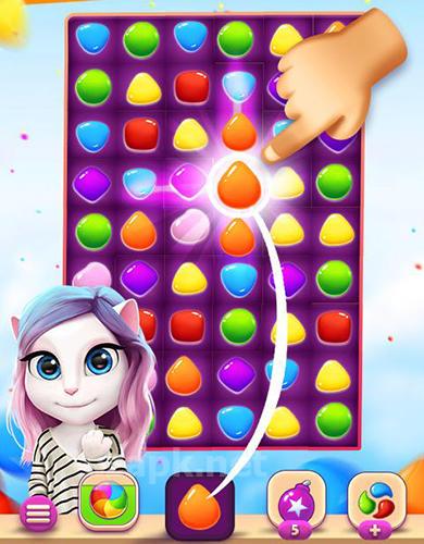Talking Angela color splash