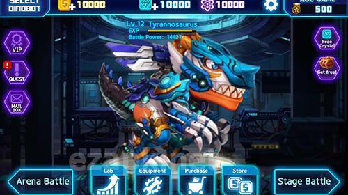Dino battle: The beginning of the war