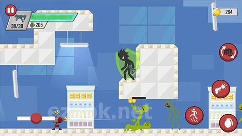 Stickman zombie shooter: Epic stickman games