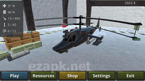 Helicopter simulator: Hokum