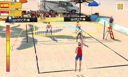 Beach volleyball 3D