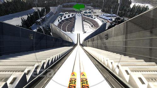 Ski jumping pro