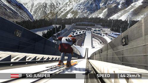Ski jumping pro