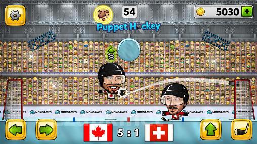 Puppet ice hockey 2014