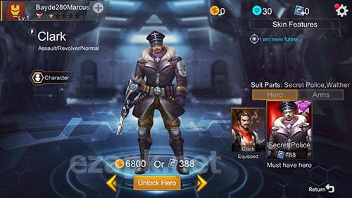 Heroes of warfare