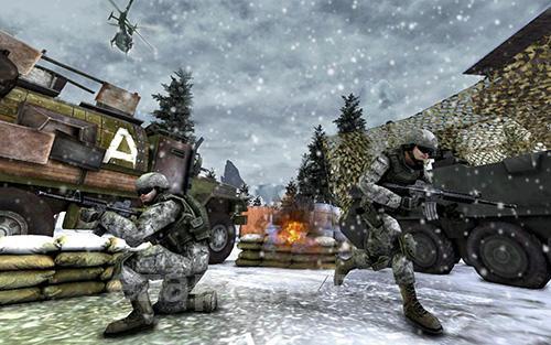 Winter mountain sniper: Modern shooter combat