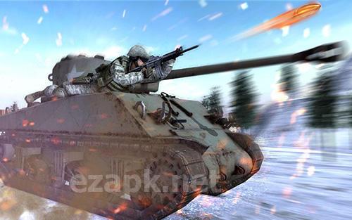 Winter mountain sniper: Modern shooter combat