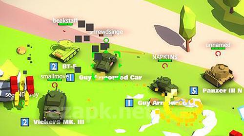 Iron blaster: Online tank