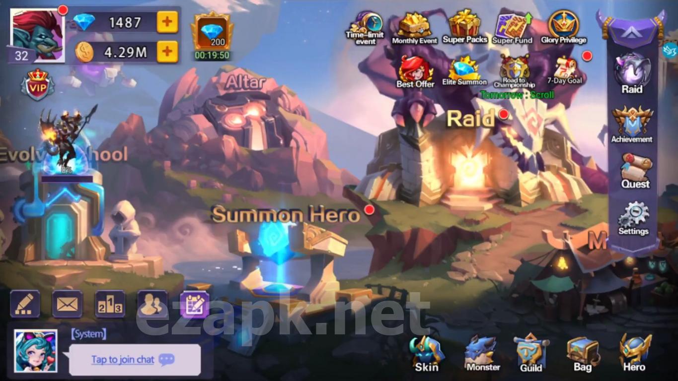 Tap Heroes: Clicker War