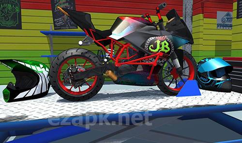 Stunt bike freestyle