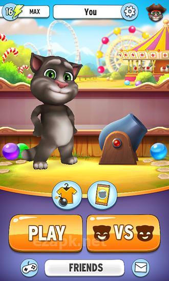 Talking Tom's bubbles