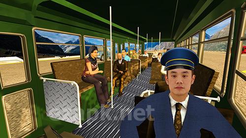 Coach bus simulator driving 2