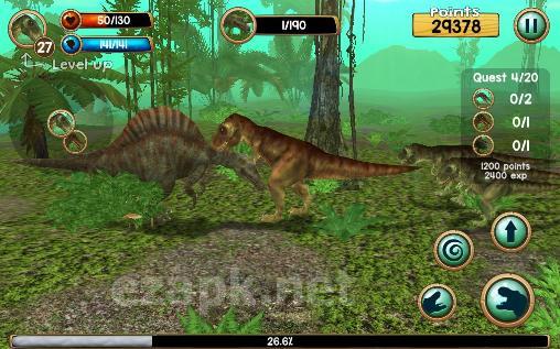 Tyrannosaurus rex sim 3D