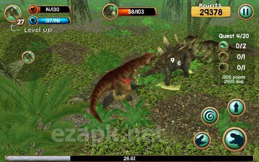 Tyrannosaurus rex sim 3D