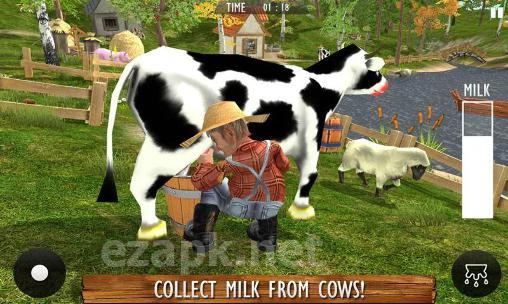 Farm life: Farming simulator. Real farmer 3D